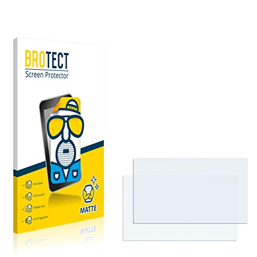 BROTECT Protector Pantalla Anti-Reflejos Compatible con Magellan RoadMate 2055 (2 Unidades) Pelicula Mate Anti-Huellas