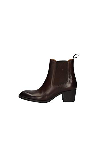 CAMPANILE Botas de mujer CC932 de piel marrón originales AI