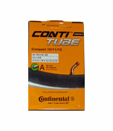 Continental Compact Tubes Piezas de Bicicleta, Unisex-Adult, Other, [44-194->62-222]