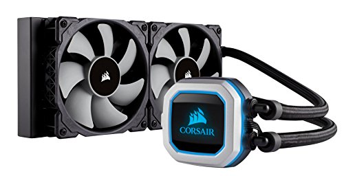 Corsair Hydro Series H100i PRO RGB, Refrigerador Líquido Para CPU, USB, 240 mm Radiador, RGB