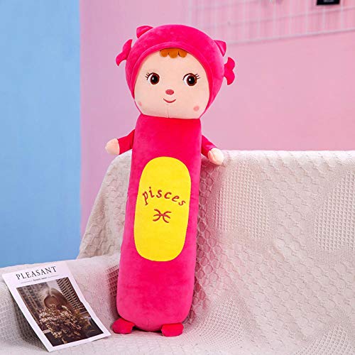 CPFYZH 80Cm Constelación Muñeca Almohada Patas Rayas Muñeca Muñeca Regalo-Piscis_80Cm