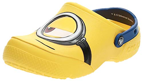 Crocs Fun Lab Minions Clog, Unisex Niños Zueco, Amarillo (Yellow), 27-28 EU