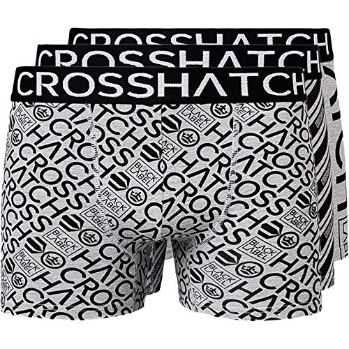 Crosshatch - Juego de 3 boxeadores para hombre