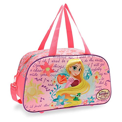 Disney Princesas Rapunzel Bolsa de Viaje Multicolor 44x25x22 cms Poliéster 24.2L