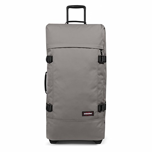 Eastpak TRANVERZ L Equipaje de Mano, 79 cm, 121 Liters, Gris (Concrete Grey)