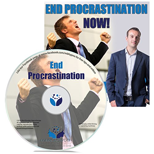 End Procrastination Hypnosis CD - Stop Subjecting Yourself to Unnecessary Stress - Get Things Accomplished on Time & Simplify Your Life