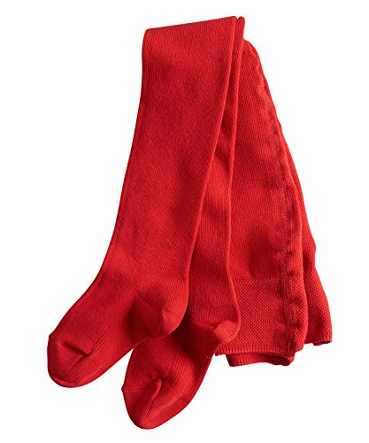 FALKE 13645 Family, Medias para Bebé-Niños, Rojo (Fire), 12-24 meses (80-92 cm)