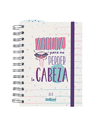 Finocam - Agenda Curso 2020-2021 Octavo-120x164 Día Página Cabeza Blanco Español - 138 x 169 mm