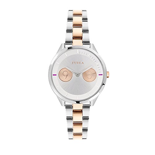 Furla Reloj Analógico para Mujer de Cuarzo con Correa en Acero Inoxidable R4253102507