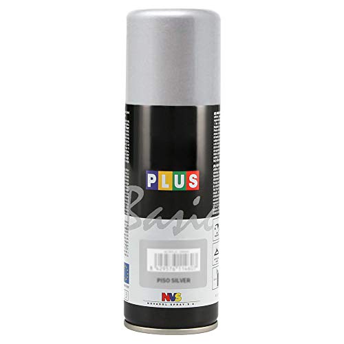 FUSIYU-Spray de Pintura Acrílica de 200 ml, Secado Rápido Sin Burbujas,Estándar,Enviar desde Europa,Color Plata P150 Con Efecto Metalizado