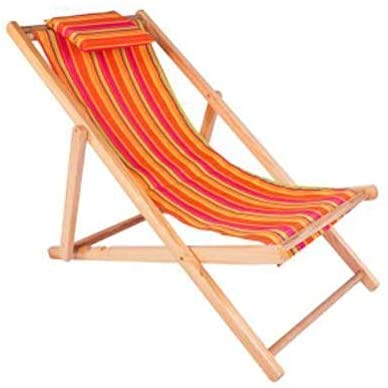 GAOFQ Tumbona Sillas de jardín Tumbona Plegable Silla reclinable de Playa, con Almohada Tumbona Plegable Balcón Exterior Ajustable Siesta Chaise Longue Plegable (Color, B), C