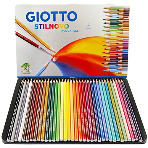 Giotto Stilnovo Acquarell Est. Metal 36 Uds.