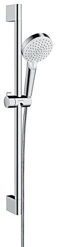 Hansgrohe 26532400 Crometta Vario set de ducha, 2 tipos de ducha, 0,65m, blanco/cromo