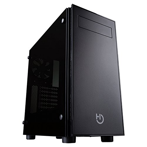 Hiditec Caja ATX PC Gaming NG-VX | Diseño Elegante | Carcasa de Ordenador Compatible ATX y Micro ATX| Cristal Templado | Gran refrigeración | Configuración de Alto Rendimiento