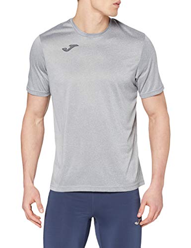 Joma Combi Camiseta Manga Corta, Hombre, Gris (Melange Claro), M