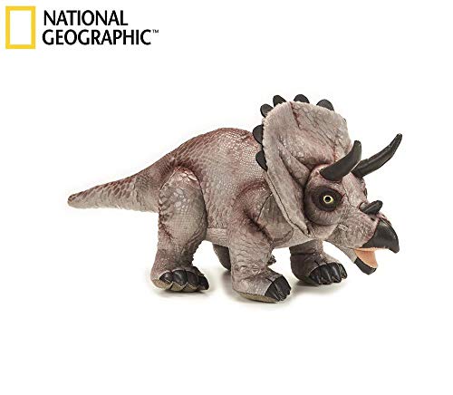 Lelly 770780 - National Geographic Triceratops, Longitud 42 cm / 22 cm de Altura