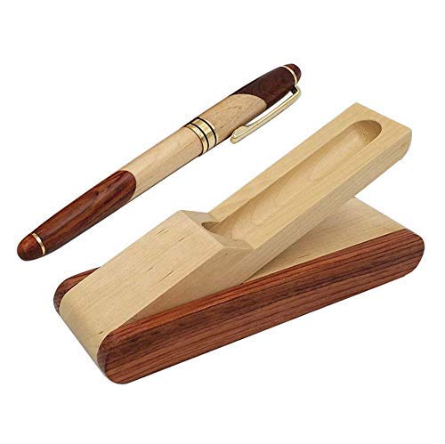 LHKJ Bolígrafo de Madera Profesional, Elegante Juego de Pluma de Regalo para la Escritura de Firma