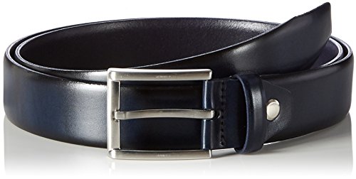 MLT Belts & Accessoires London, Cinturón Hombre, Azul (navy), 95 cm