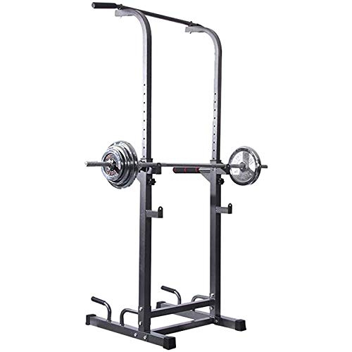 Multifuncional Hogar Estante de Barra,Estante para Sentadillas,Soporte Banco Press Fitness Rack,Entrenamiento de Fuerza,Carga Máx 250Kg