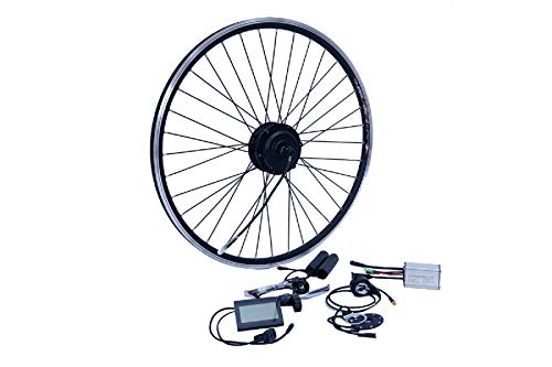 NCB E-Bike Umbausatz 27.5 Zoll für Kassette 8/9/10 Hinterrad RWD 250W Kit Disc + V Brake Kabel wasserfest IP65 36V ENC36250C-27.5-RWD 27.5"