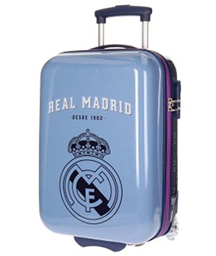 Real Madrid HALA Equipaje Infantil, 50 cm, 26 litros, Morado