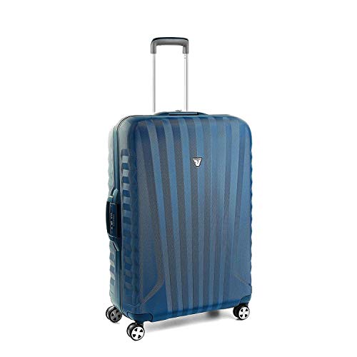 Roncato Uno SL Premium Maleta Mediana Azul, Medida: 73 x 48 x 25 cm, Capacidad: 80 l, Pesas: 3.7 kg