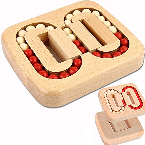 Rotación de cubo de frijoles mágicos juguetes cuadrados giratorios pequeñas cuentas rompecabezas cubo fidget spinner juguetes educativos para niños