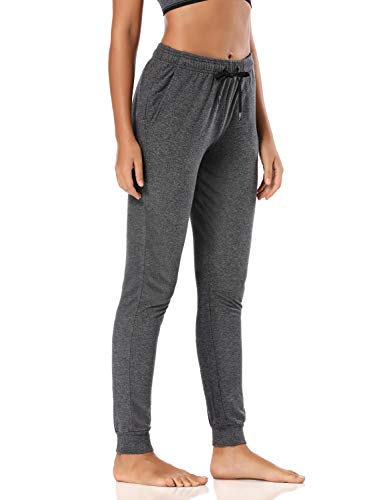 Safort 76cm/81cm/86cm Medidas Largo 100% Algodón Pantalon Chándal para Mujer, Deportivos Pantalones, Jogger Pantalones con 3 Bolsillos