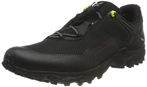 Salewa MS Speed Beat Gore-TEX, Zapatillas para carrera de senderos Hombre, Negro (Black/Black), 43 EU