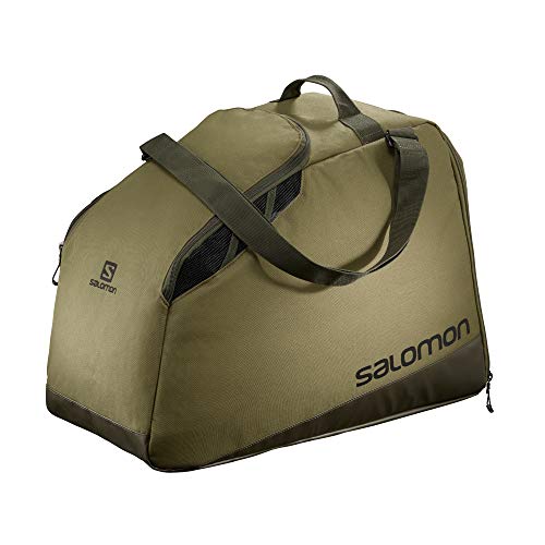 Salomon Bolsa para botas de esquí, Unisex, EXTEND MAX GEARBAG, Apta para 1 bar de botas y otros accesorios, Verde (Martini Olive), LC1415100