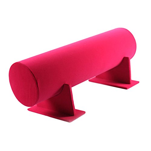 Sharplace Soporte Desmontable Organizador para Diadema Aro de Pelo o Collar Cadena - Rosa roja