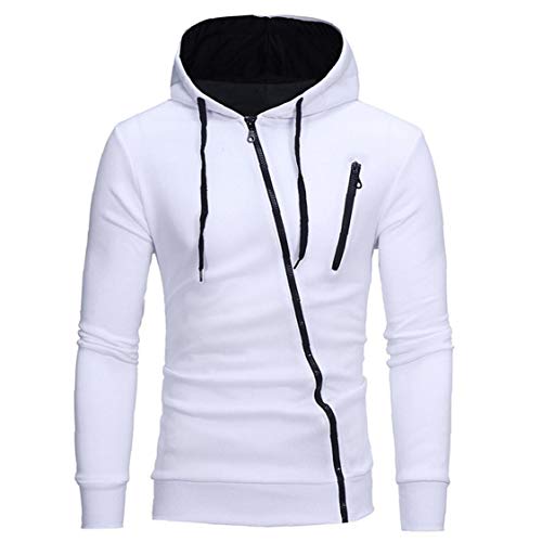 shentaotao New Hoodie MenSpring Casual Solid Long Sleeve Mens Hoodies Sweatshirts Slim Zipper Hoody Sweatshirt Men Hooded Streetwear