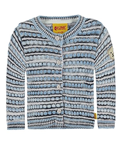 Steiff Strickjacke 1/1 Arm Chaqueta Punto, Multicolor (Original 0004), 68 cm para Bebés