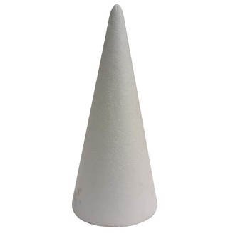 Styrofoam cone, height 26 cm