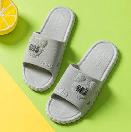 TDYSDYN Sandalias y Chanclas para Unisex,Zapatillas de baño con Plataforma de baño, Sandalias y Pantuflas para el hogar de los Hombres-Gris_40-41