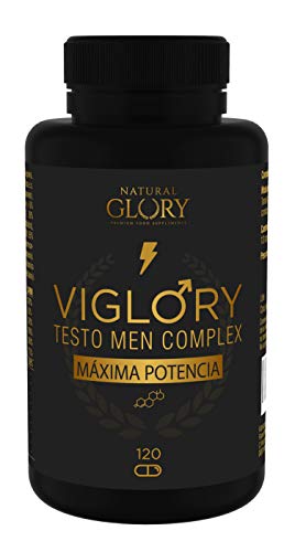 Testosterona Hombre | Potenciador Masculino | Fuerza · Energía · Rendimiento | 16 Ingredientes | 120 Cápsulas | Maca + Tribulus Terrestris + Ginkgo Biloba + Ashwaganda + Vitaminas