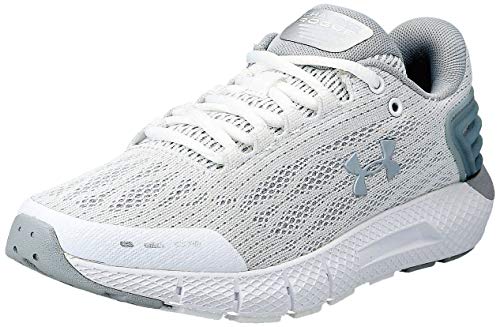 Under Armour UA W Charged Rogue, Zapatillas de Running Mujer, Blanco (White/White/Mod Gray (106) 106), 39 EU