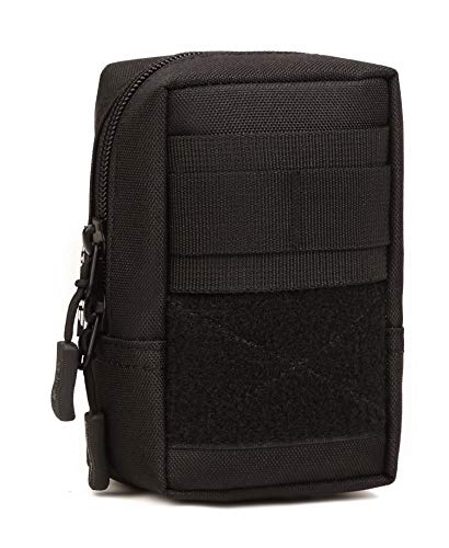 Yakmoo Bolsa de Bandolera Riñonera Impermeable Bolso de Móvil Estilo Militar Táctico Molle Sistema Accesorio de Mochila al Aire Libre