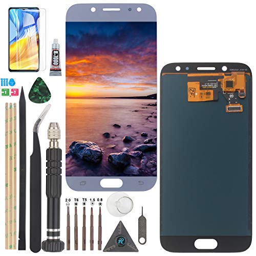 YWL-OU Reemplazo de Pantalla para Samsung Galaxy J5 2017 J530 SM-J530F J5 Pro LCD Display LCD Assembly de Pantalla Táctil + Herramientas Práctica (Azul)