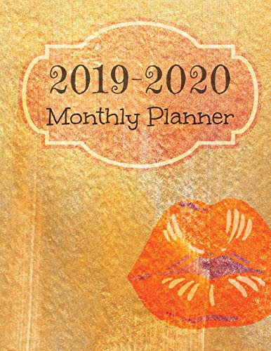 2019-2020 Monthly Planner: 24 Monthly Schedule Organizer - Agenda Planner for 2 Years , 60 weekly planner with journal notebook pages | Vintage Romance Design (planner 2019-2020 weekly and monthly)