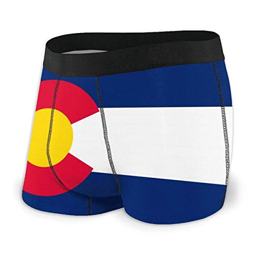 Adamitt Bandera de Trinidad y Tobago Bandera Ladrillos Pared Calzoncillos Boxer para Hombre Ropa Interior Breve con Pretina Flexible