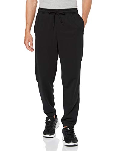 adidas E Lin T PN FT Pantalónes Deportivos, Hombre, Negro (Black/White), L