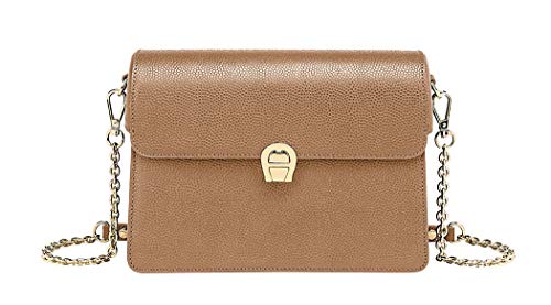 Aigner Genoveva M 132119 - Bolso bandolera (talla M), color marrón