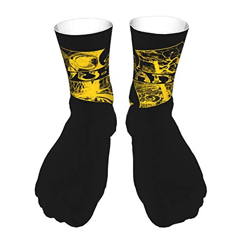 AsakawaKoutarou Wu Tang Cl An christmas gifts Moda Unisex Estampado Algodón Transpirable Deporte Casual Socks Calcetines Long Calcetines Thick Calcetines