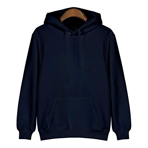 Aztnrwen Sudadera Con Capucha Y Cremallera De Color Liso Clásico Para Hombre/Mujer Pullover Jumper Pocket Sudaderas Premium | Armada