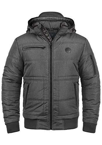 Blend Boris Chaquetón Chaqueta De Invierno para Hombre con Cuello Alto, tamaño:XL, Color:Granite (70147)