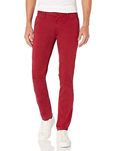 BOSS Schino-slim1-d Pantalones Informales, Rojo Medio, 31W/32L para Hombre