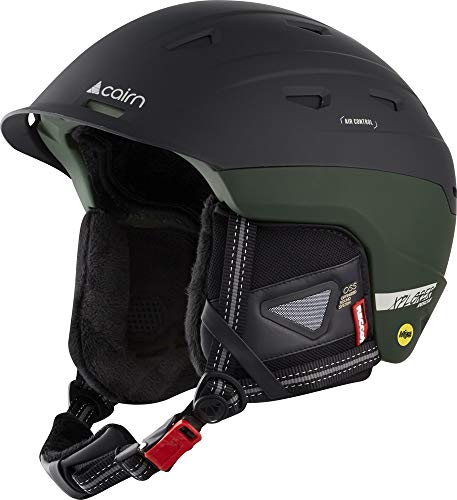 Cairn - Casco de esquí Freeski Xplorer Rescue MIPS®, casco de snowboard, chip Recco integrado en la carcasa, tapones para los oídos OSS.