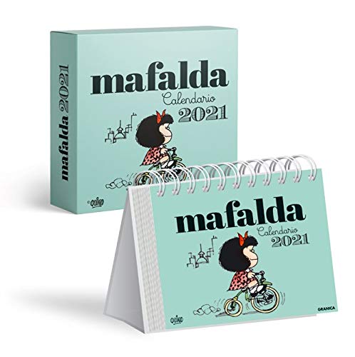 Calendario 2021 Mafalda Caja - Verde