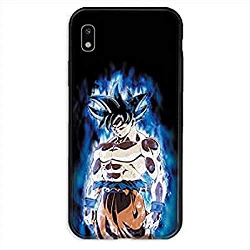 Carcasa para Samsung Galaxy A10 Manga Dragon Ball Sangoku, Color Negro